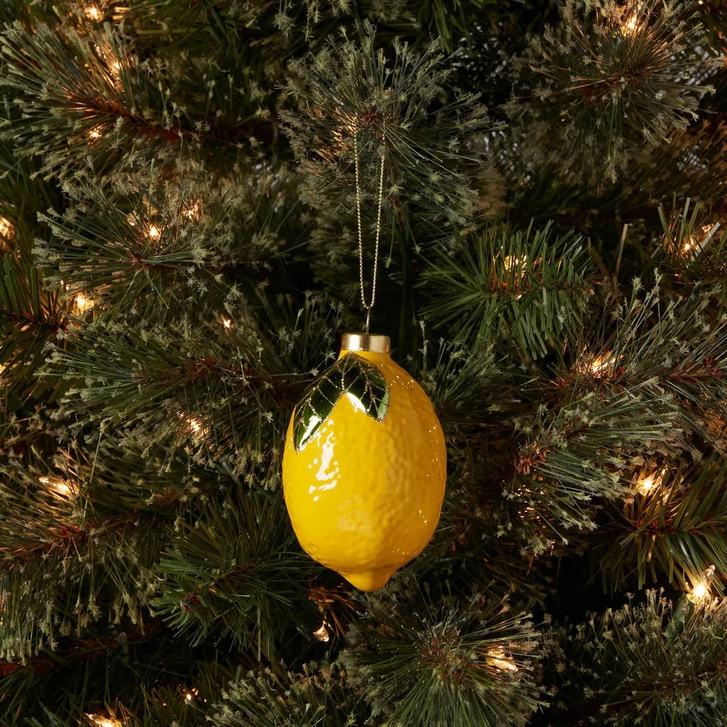 Lemon Christmas Tree Ornament