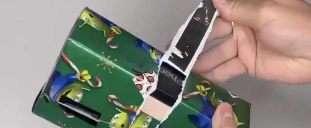 Wrapping-Paper Hack Using Tape | Video
