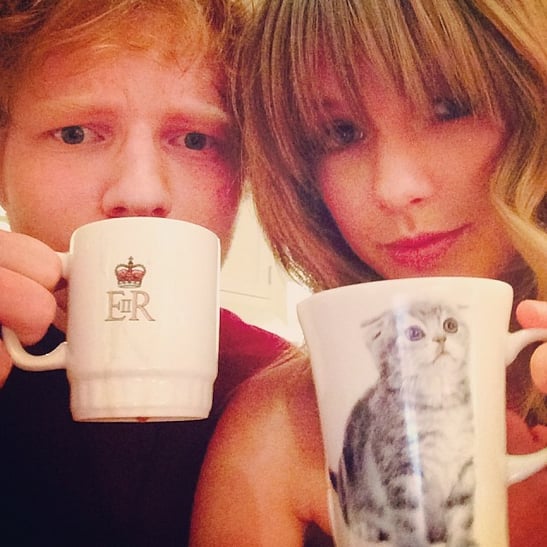 When Ed Told Taylor to Caption Their Mug Selfie, "SWEERAN"