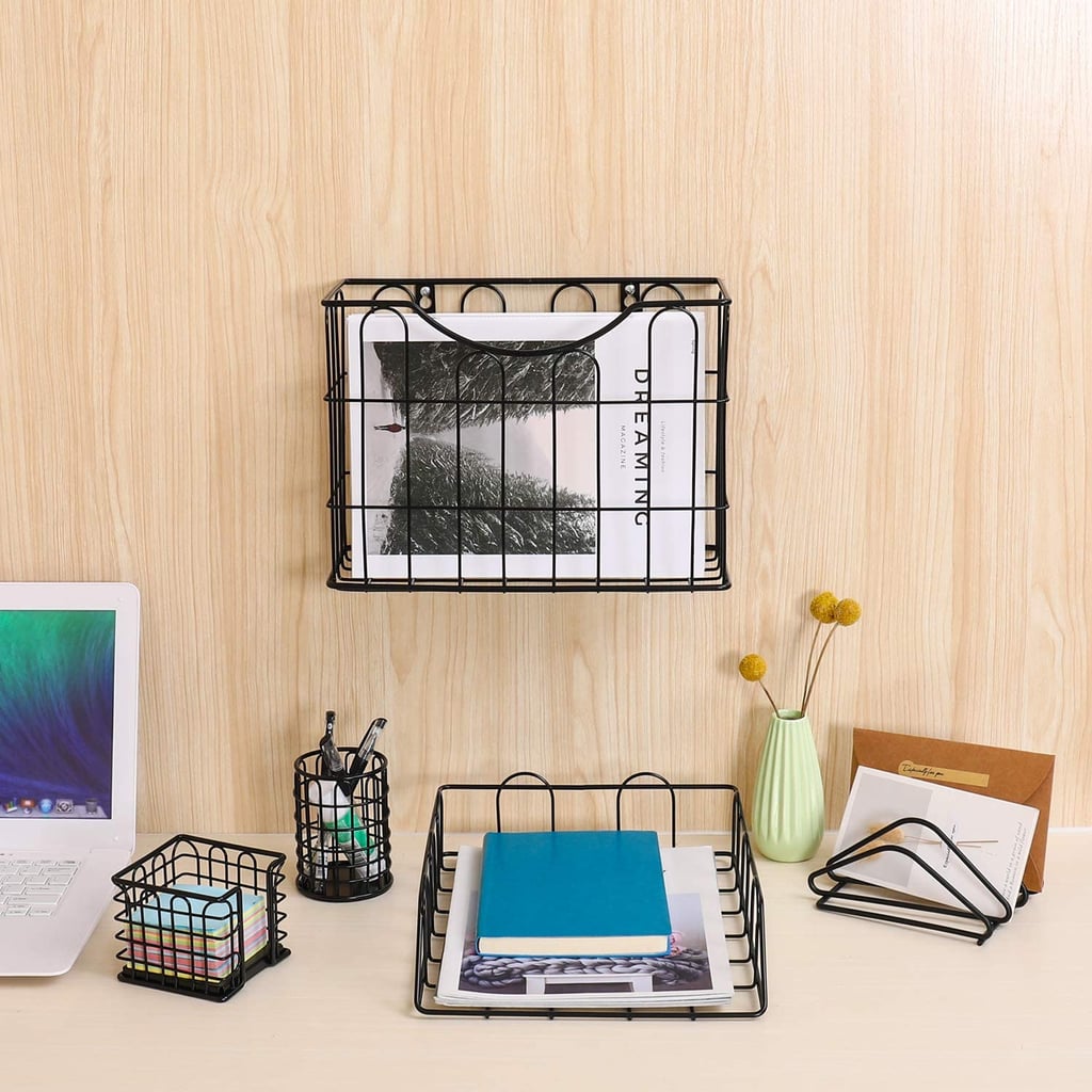 An All-Inclusive Set: Superbpag Office 5-in-1 Desk Organizer Set