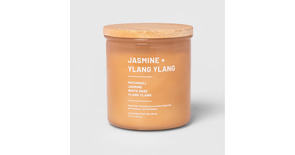 Project 62 Glass Jar Jasmine and Ylang Candle Orange Best Spring