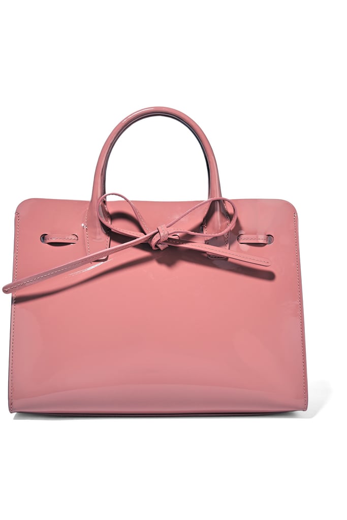 Mansur Gavriel Sun Mini Patent-Leather Tote ($595)