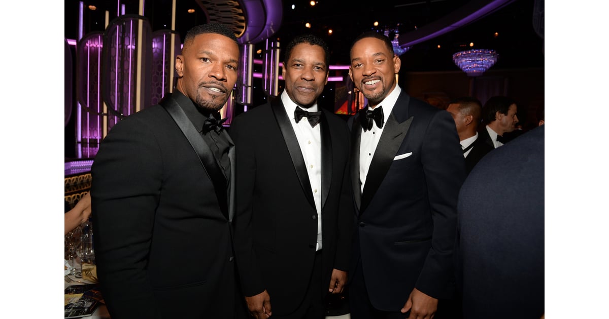 Jamie Foxx and Will Smith, Ali | Former Costars at the Golden Globes