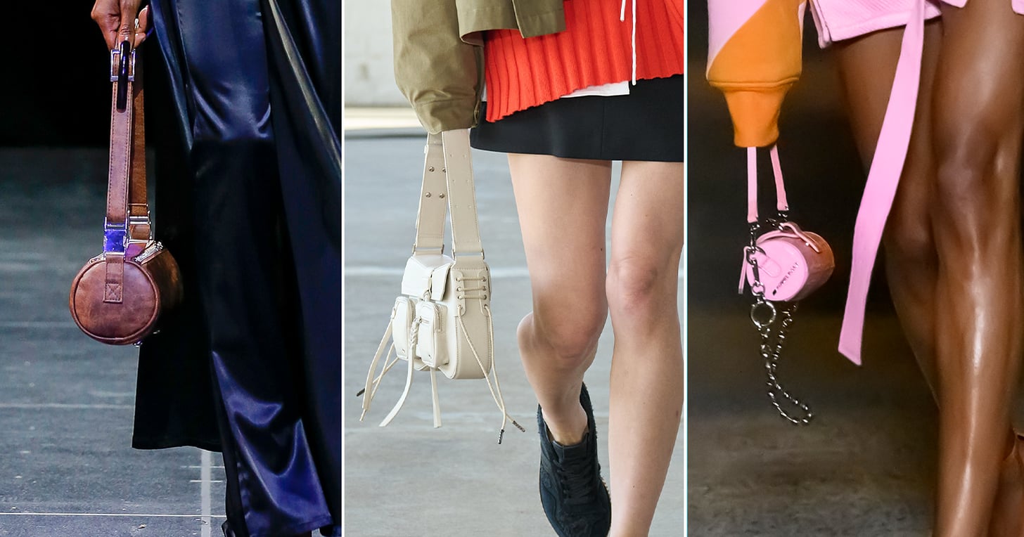 See Spring 2021's colorful new shoe and bag trends