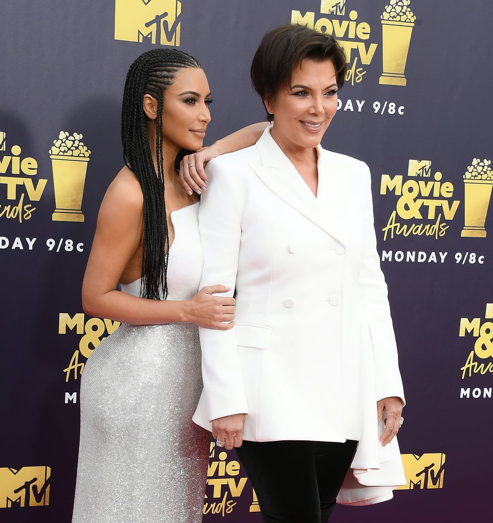 Kim Kardashian at 2018 MTV Movie and TV Awards Pictures