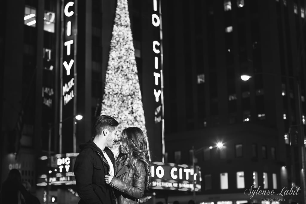 Christmas Engagement Photos in New York
