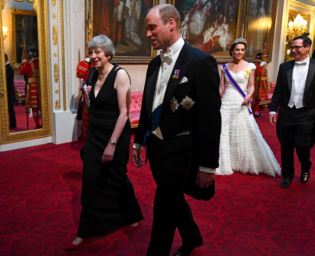 Prince William and Kate Middleton at State Banquet June 2019