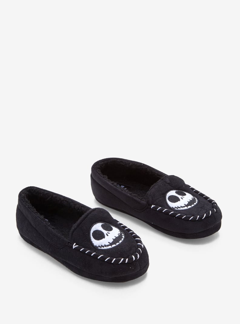 The Nightmare Before Christmas Jack Head Moccasin Slippers