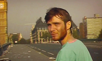 In this 28 Days Later scene, he's the only man in London — and in our hearts.
