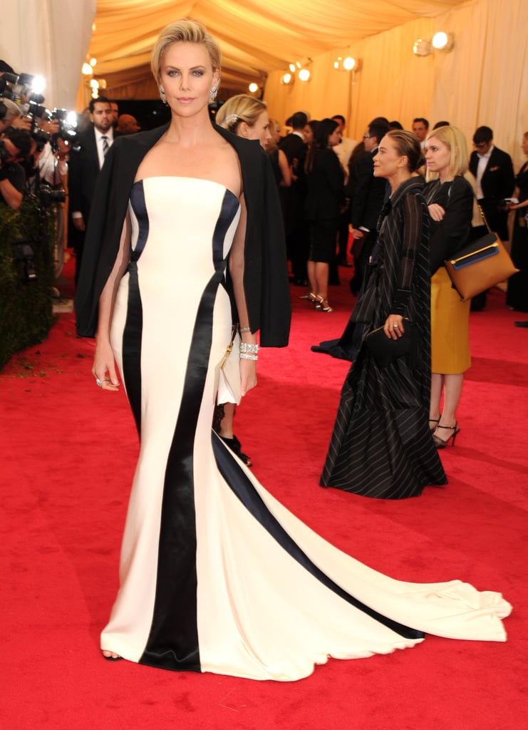 Charlize Theron and Sean Penn at the Met Gala 2014