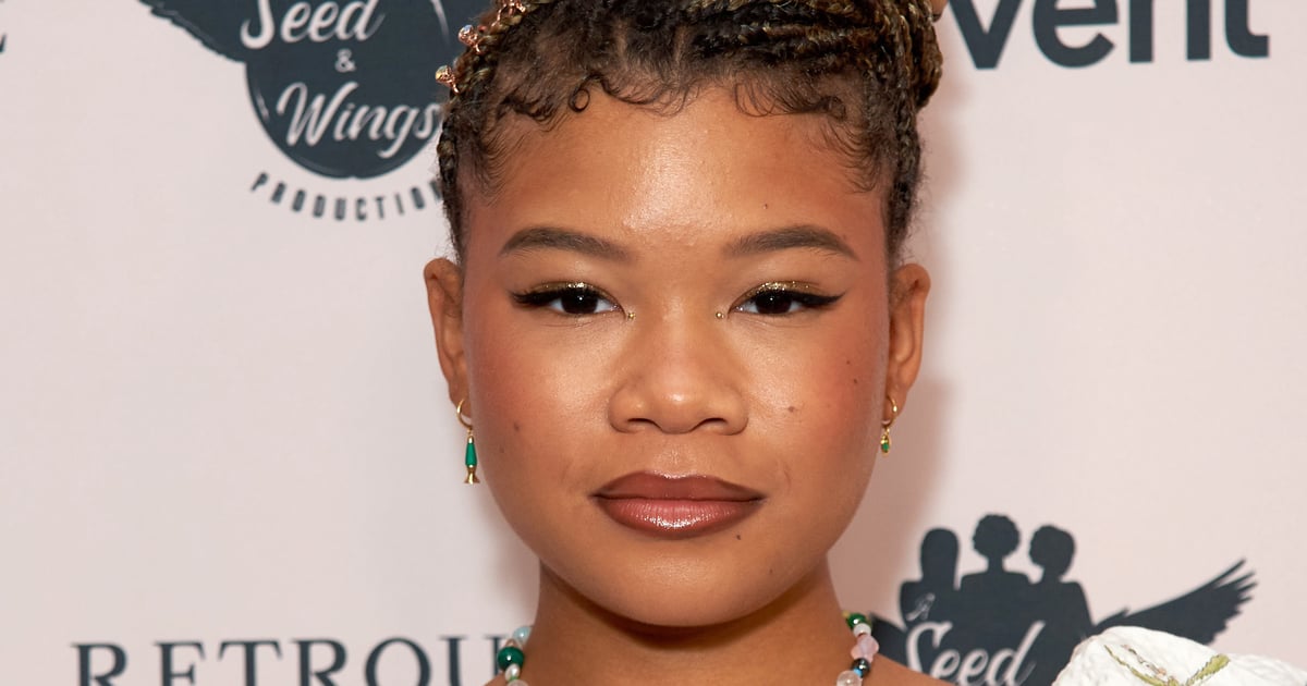 Storm Reid Expertly Matches Her Manicure to Her Eyeshadow