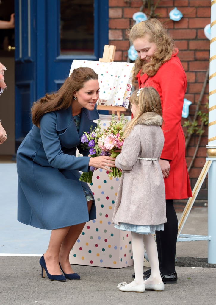 Kate Middleton Visits a Pottery Factory
