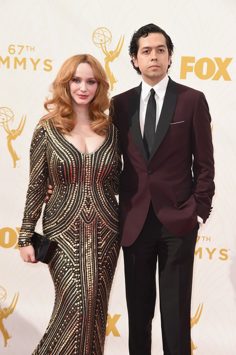 Christina Hendricks and Geoffrey Arend