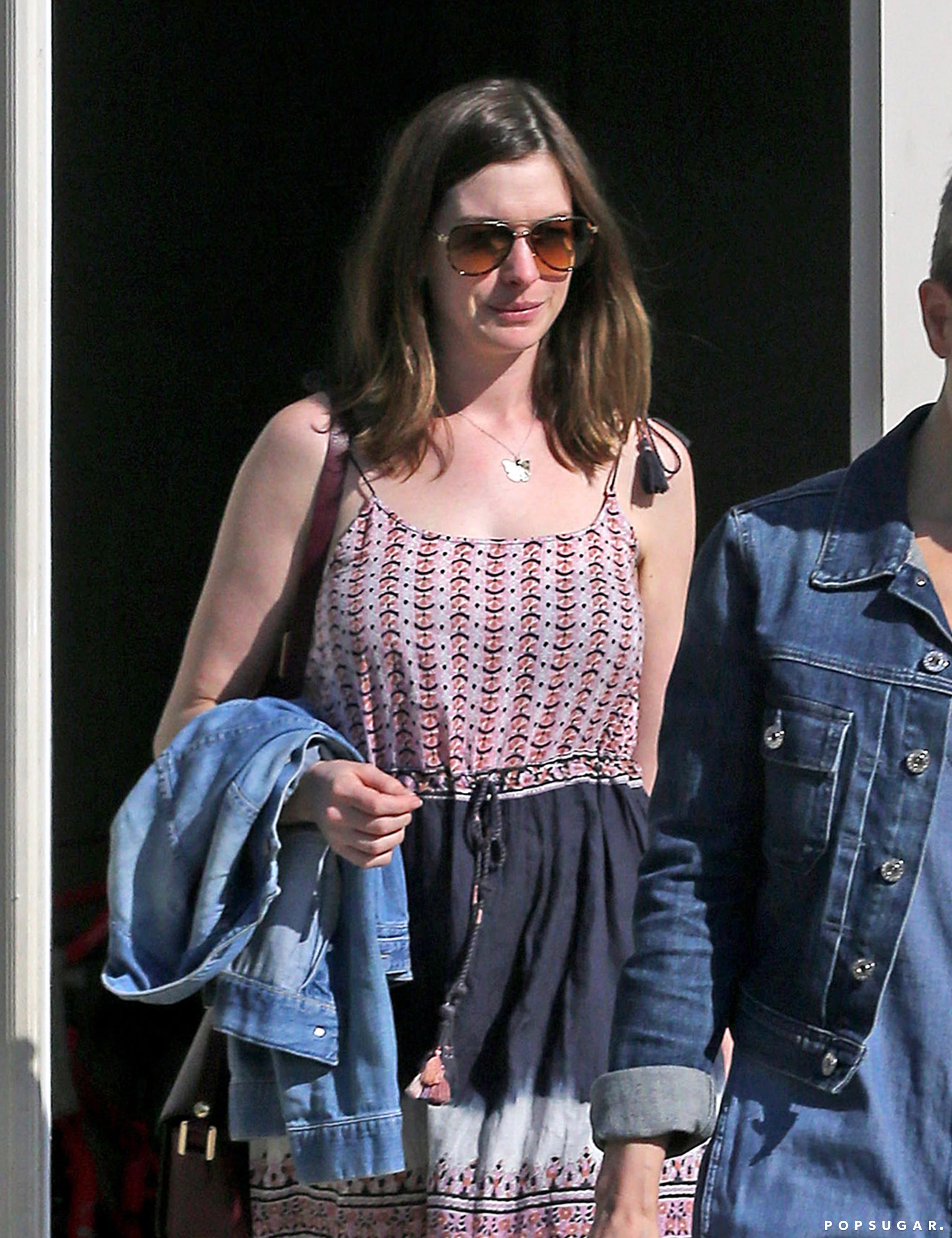 Anne Hathaway After Giving Birth To Baby Jonathan May 2016 Popsugar Celebrity