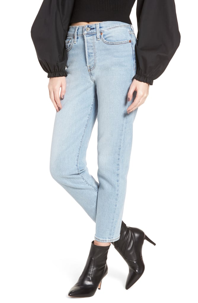 Levi's Wedgie Icon Fit High Waist Crop Jeans