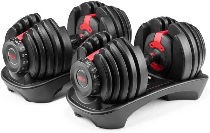 健身礼物送给他:Bowflex SelectTech 552可调哑铃