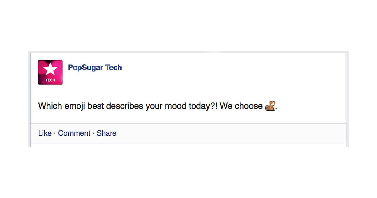 Use Emoji in Your Statuses Facebook Tips and Tricks POPSUGAR Tech