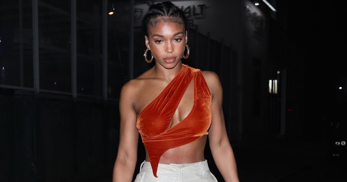 Naked Wardrobe Skin Deep Crop Top, Lori Harvey's $112 Cutout Crop Top Is  Worth the Purchase, but You Already Knew That