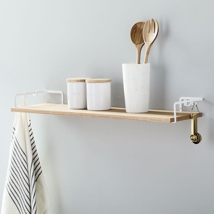 Yamazaki Wall Mounted Wood Shelf