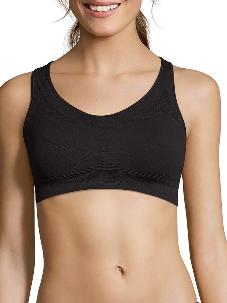 Hanes Seamless Racerback Sports Bra