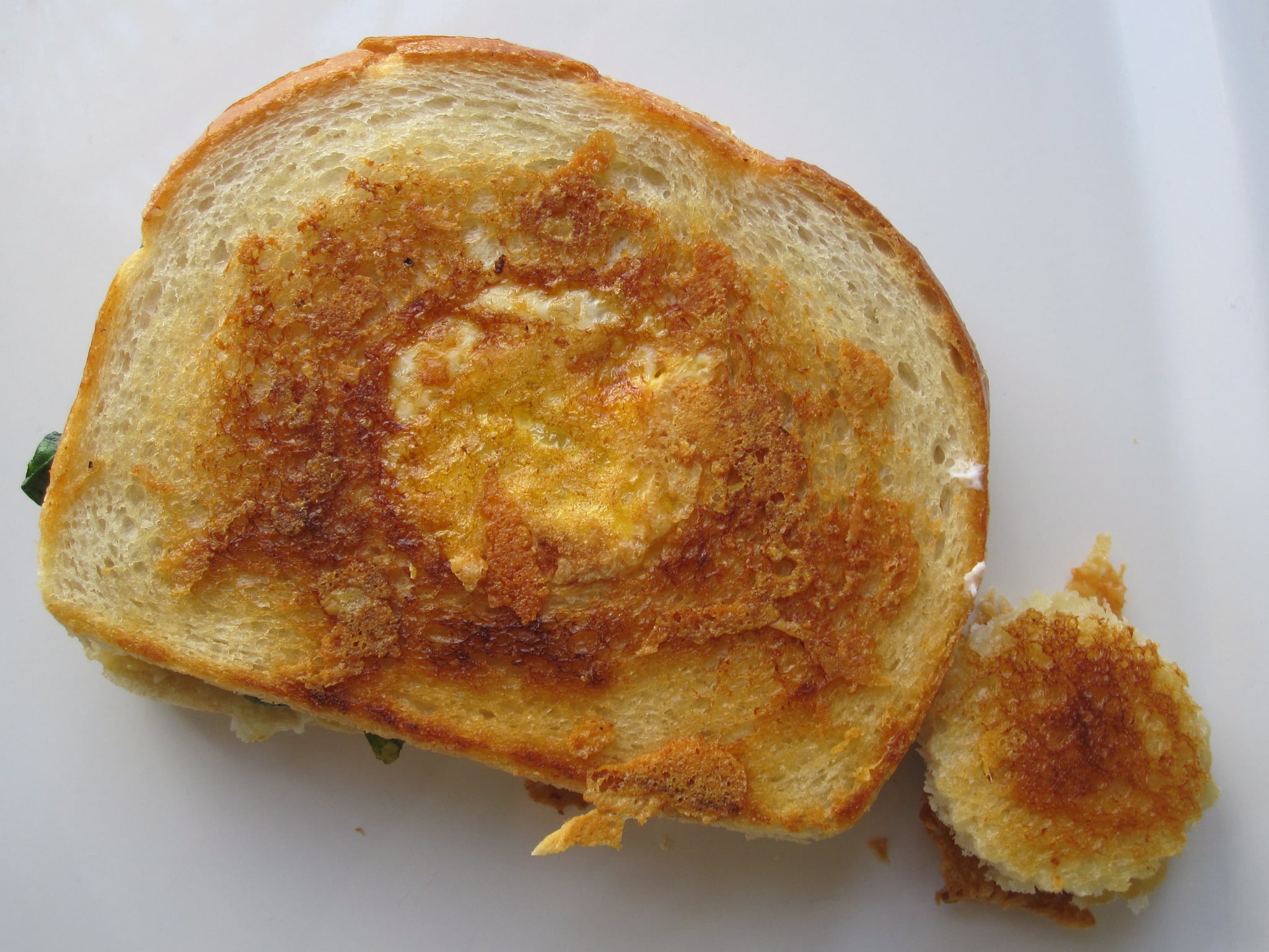 Fried Egg Grilled Cheese Sandwich POPSUGAR Food