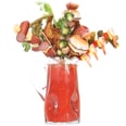 The Most Extreme Bloody Mary You Will Ever See Is Garnished With a 3-Pound Fried Chicken