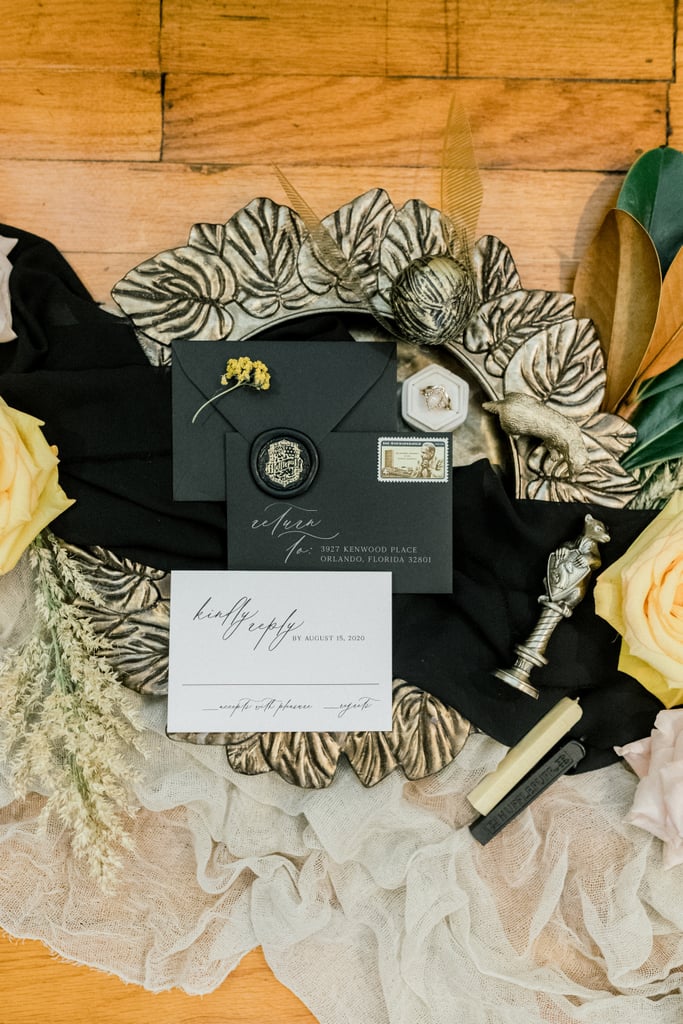 Harry Potter Hufflepuff-Themed Wedding