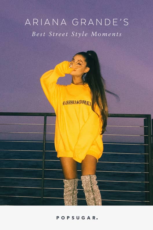 Ariana grande yellow sweatshirt discount
