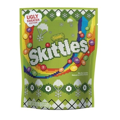 Skittles Christmas Ugly Sweater Sours