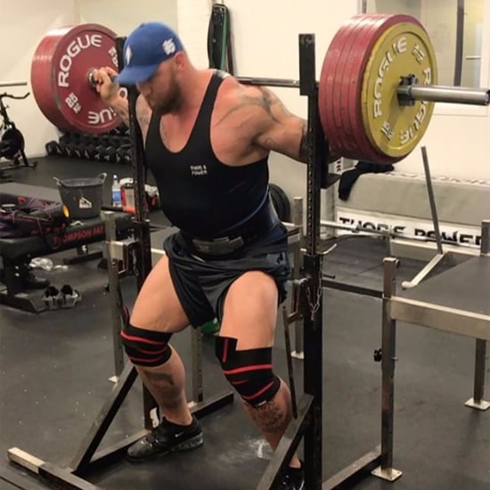 Game of Thrones' The Mountain Squatting on Instagram