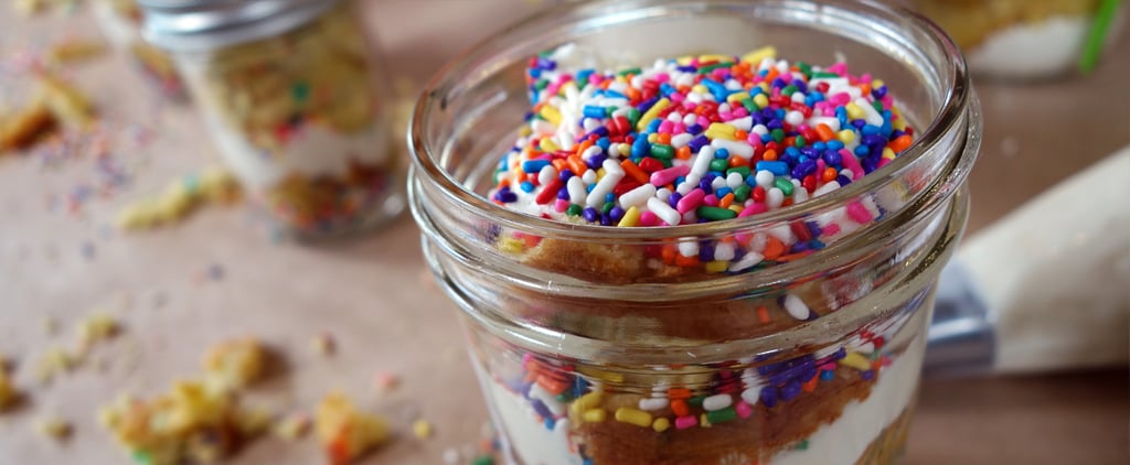 Confetti Cake in a Jar