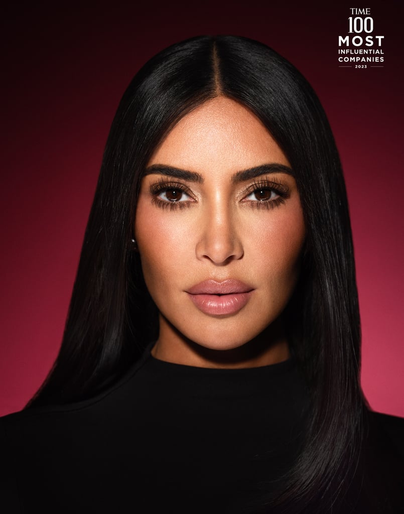 Kim Kardashian Wears a Multi-Cutout Skirt on Time 100 Cover