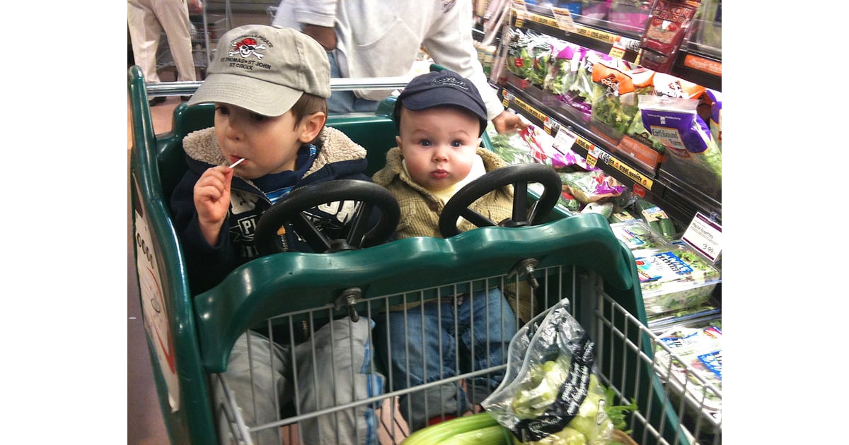 Riding in Grocery Carts Things Kids Can Do That Adults Can't Do