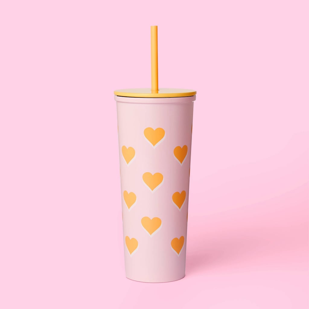 A Water Bottle: Stoney Clover Lane x Target Stainless Steel Hearts Tumbler with Straw