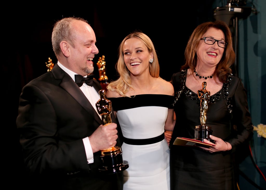 Mark Coulier, Reese Witherspoon, and Frances Hannon