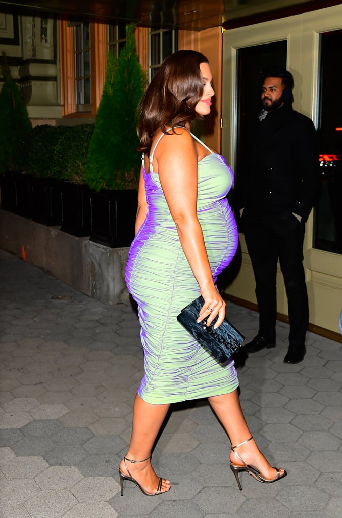 Ashley Graham Is Glowing in This Iridescent Bodycon Dress
