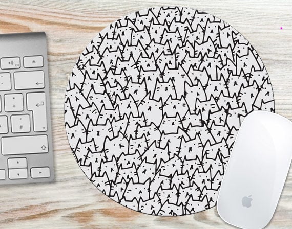 Because Cats Mouse Pad
