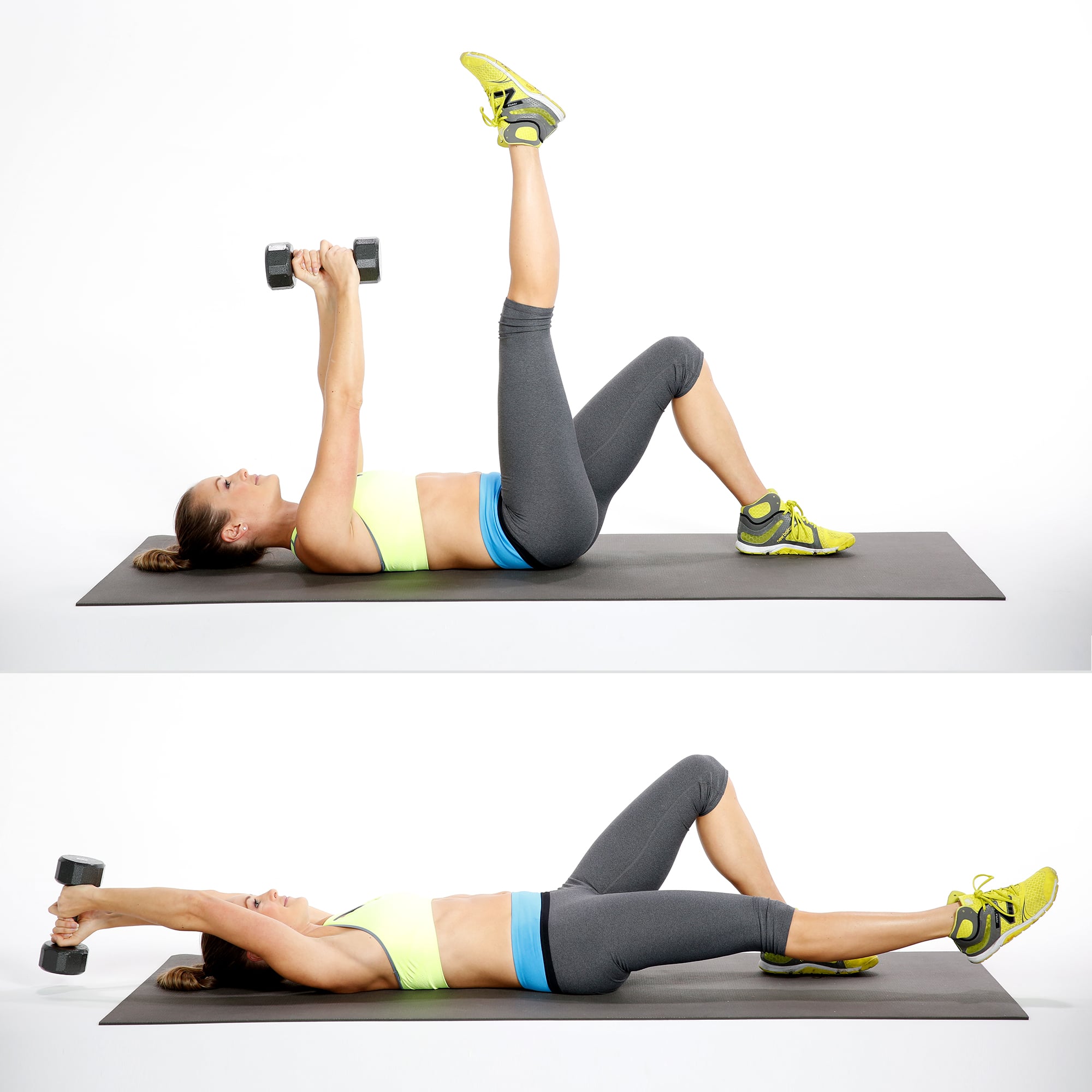 22 Best Ab Exercises With Weights That'll Work Your Core | POPSUGAR Fitness
