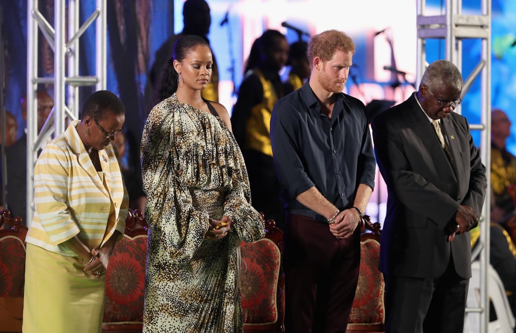 Prince Harry Meeting Rihanna in Barbados 2016