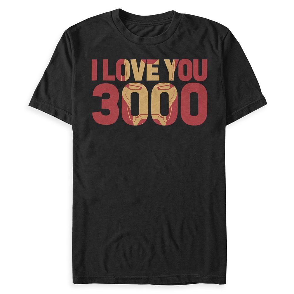 Iron Man T Shirt "I Love You 3000"