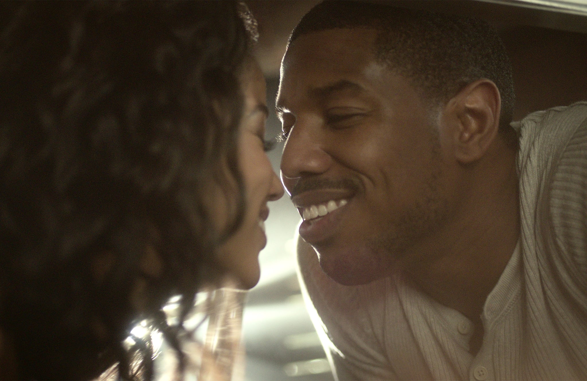 RAISING DION, from left: Alisha Wainwright (back to camera), Michael B. Jordan, (Season 1, aired Oct. 4, 2019). photo: Netflix / Courtesy Everett Collection