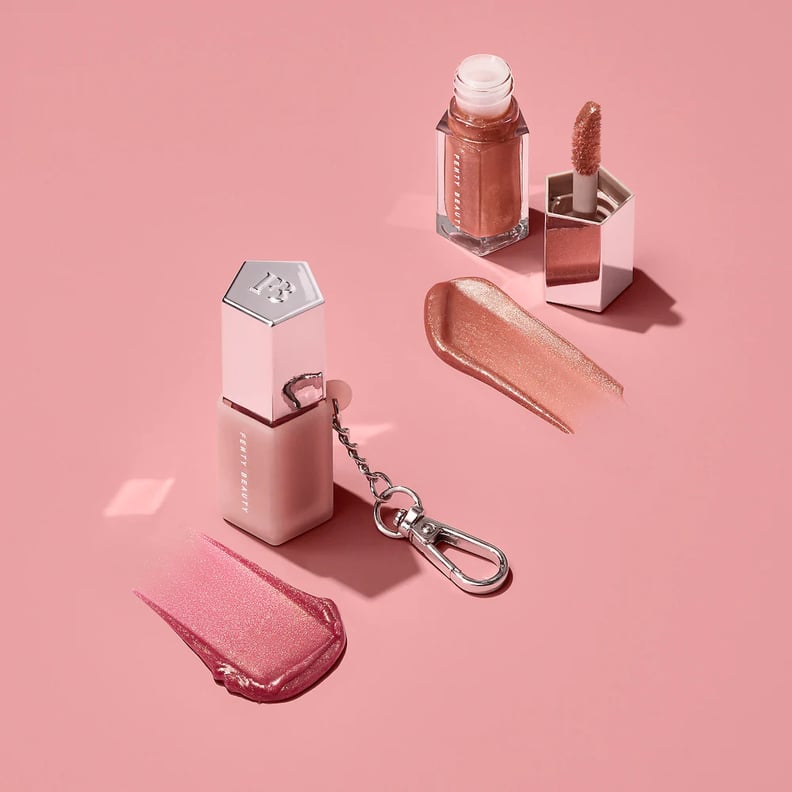 For the Gloss Lover: Fenty Beauty Lil Gloss Bombs: Mini Lip Duo + Keychain Holder