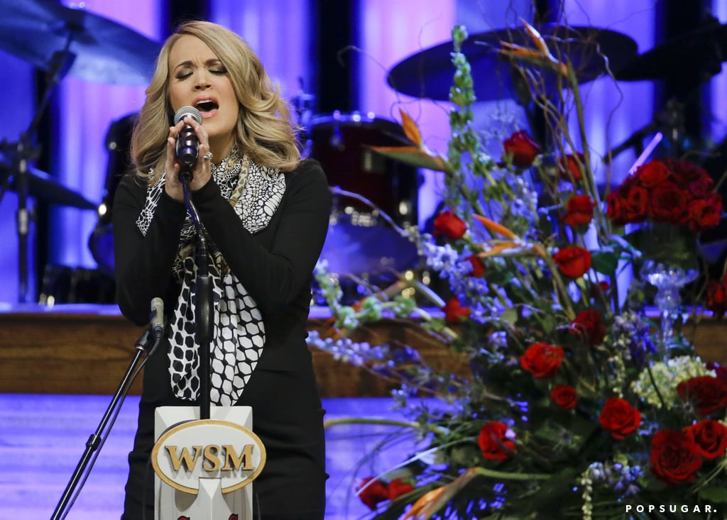 Carrie Underwood at the Grand Ole Opry House January 2015