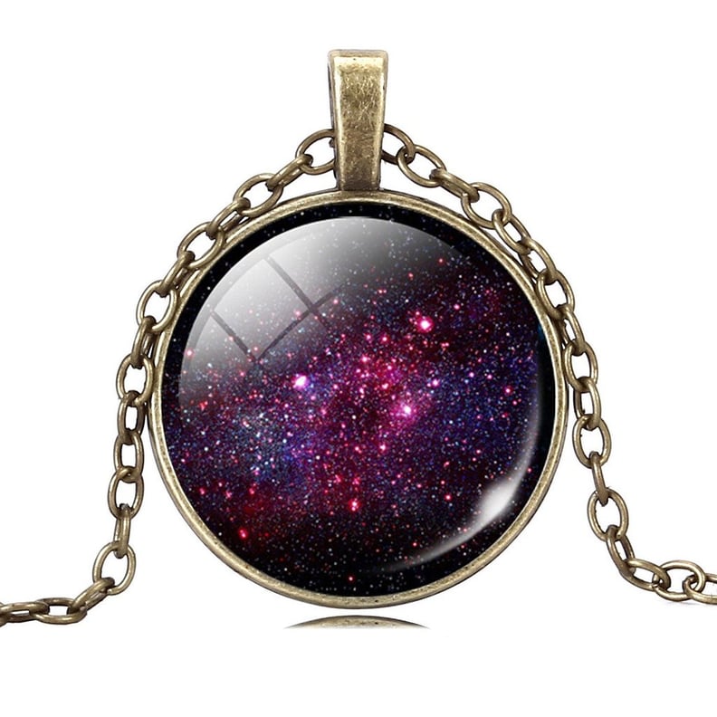 Mysterious Time Gem Pendant Necklace