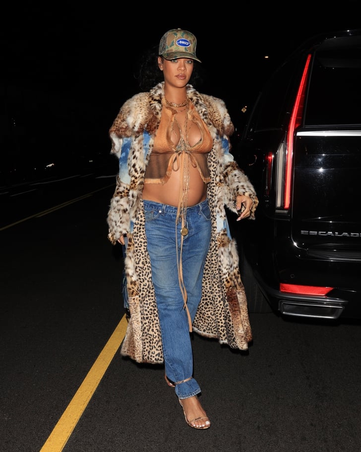 Rihanna's Bump-Baring | POPSUGAR Fashion UK