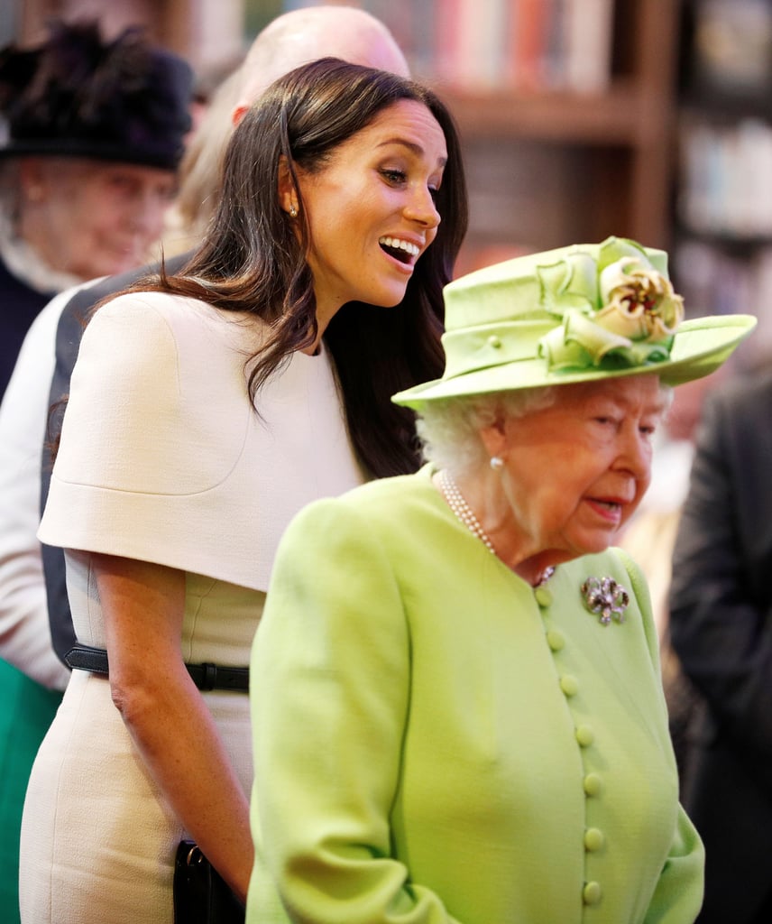 Meghan Markle And Queen Elizabeth Ii Pictures Popsugar