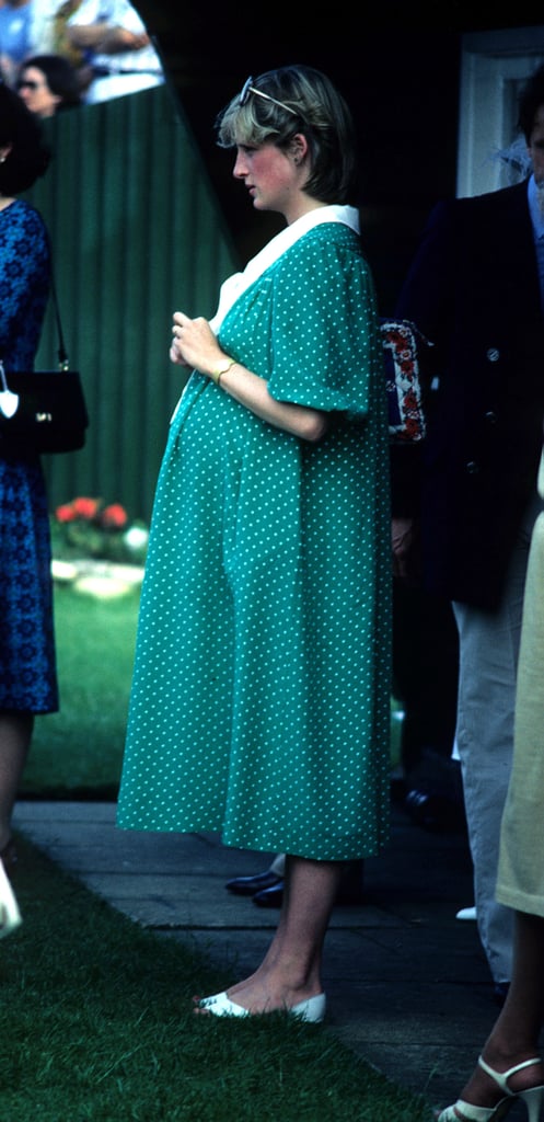 princess diana green dress