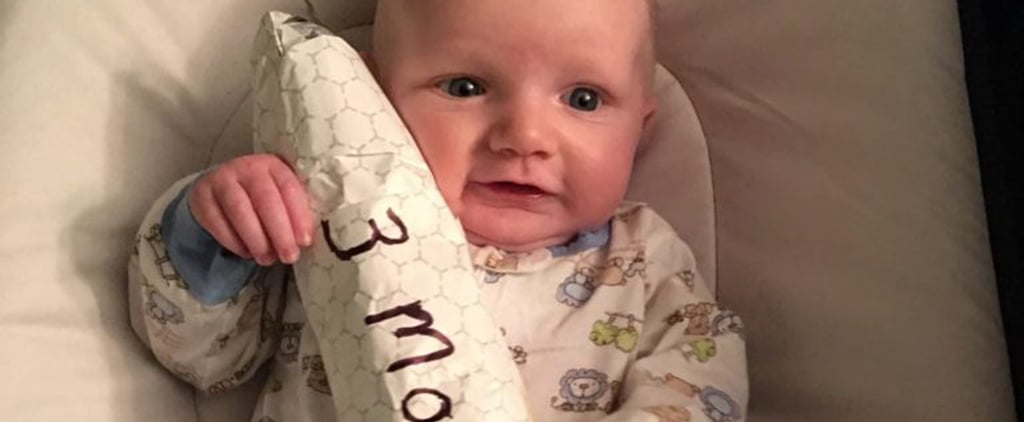 Dad Uses Cheesesteaks to Mark Baby's Monthly Growth