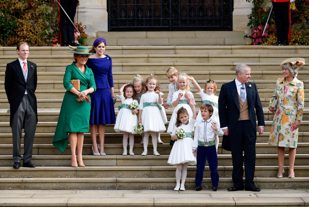 Princess Eugenie's Bridesmaids and Pageboys Pictures