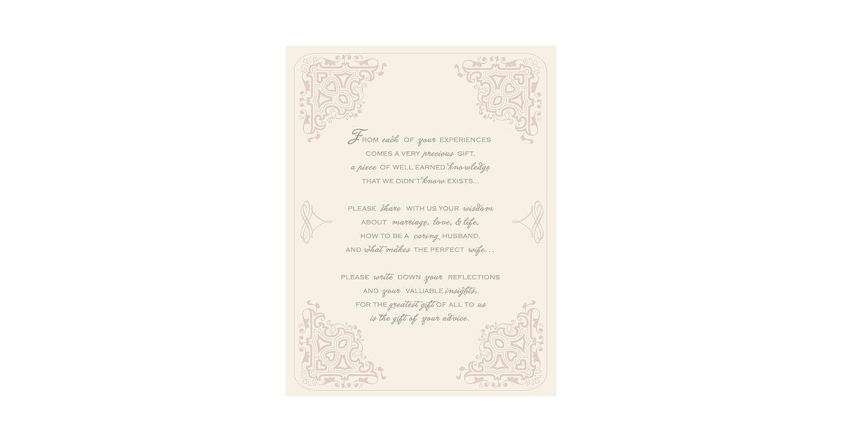 Guest Book Poem Free Wedding Guest Book Printables Popsugar Smart Living Photo 14